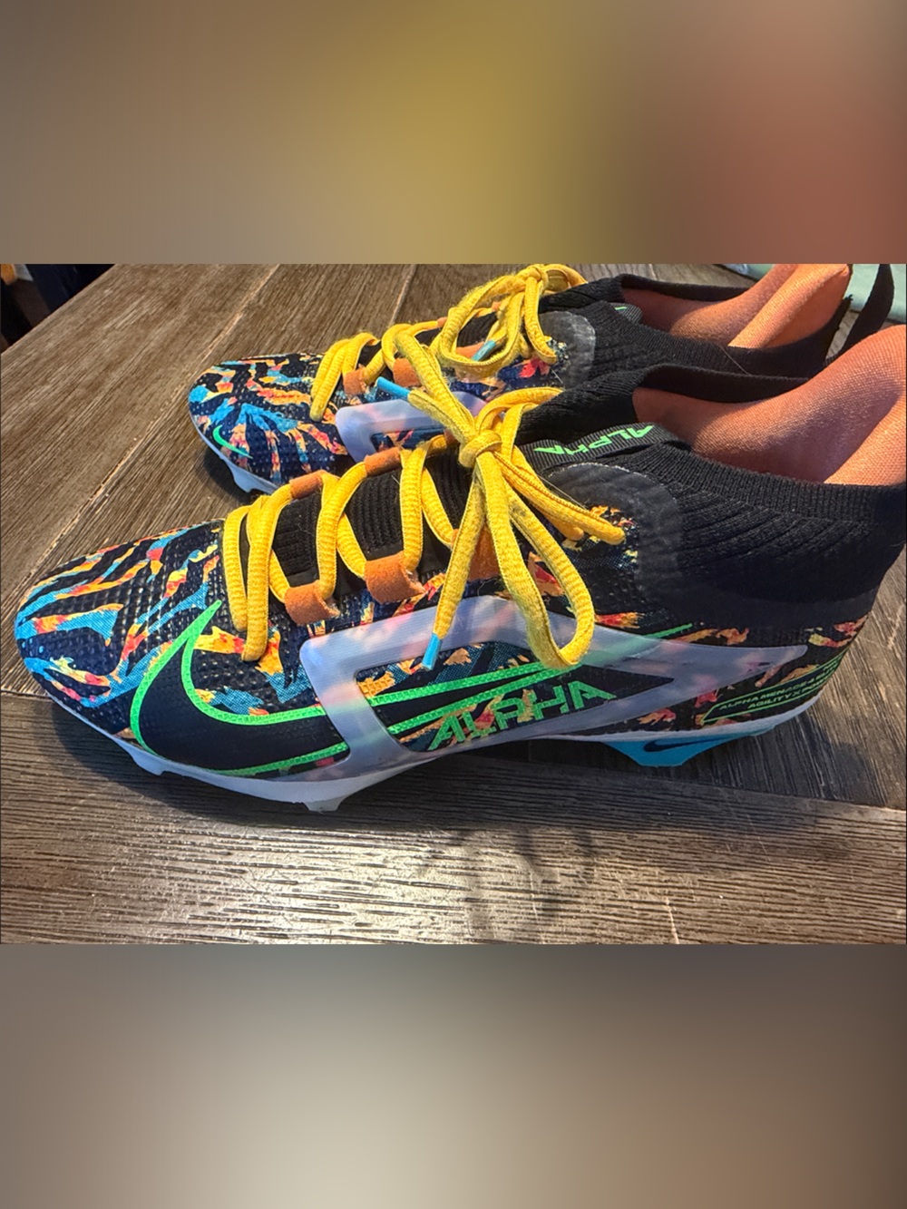 Travis Kelce x Nike Alpha Menace 4 Elite size 9.5M w/ original box